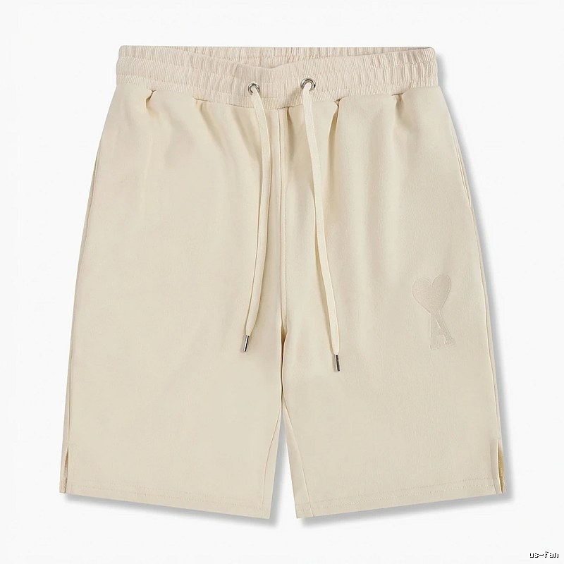 AMI casual style off-white shorts