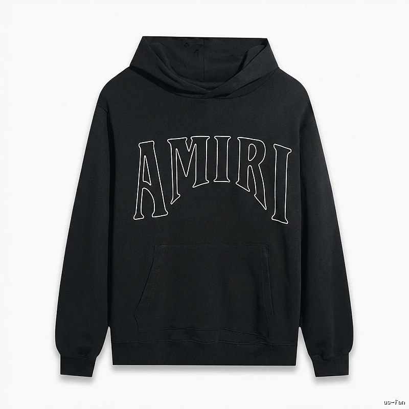 AMIRI Alphabet Style Black Sweatshirt