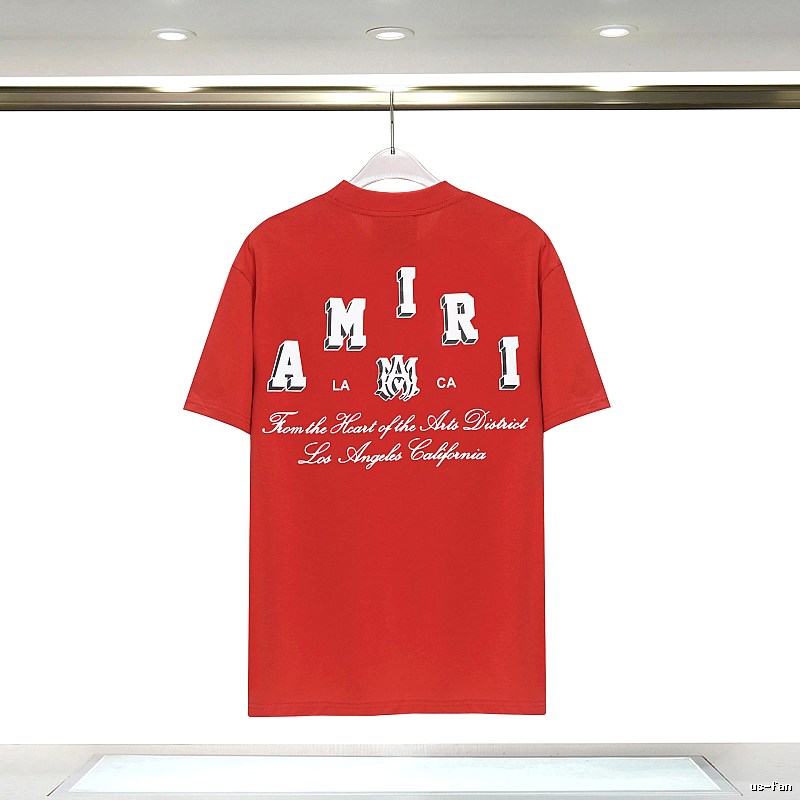 Amiri Lightweight Graphic T-shirt White Blue Amiri for Gift Ideas