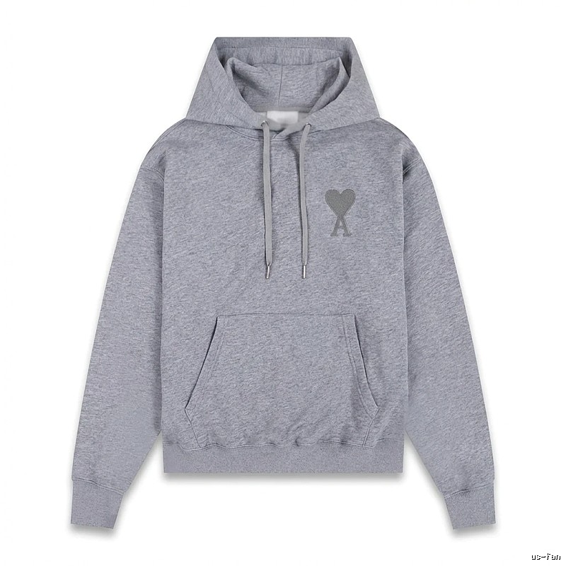 AMIRI Love Collection Grey Hoodie