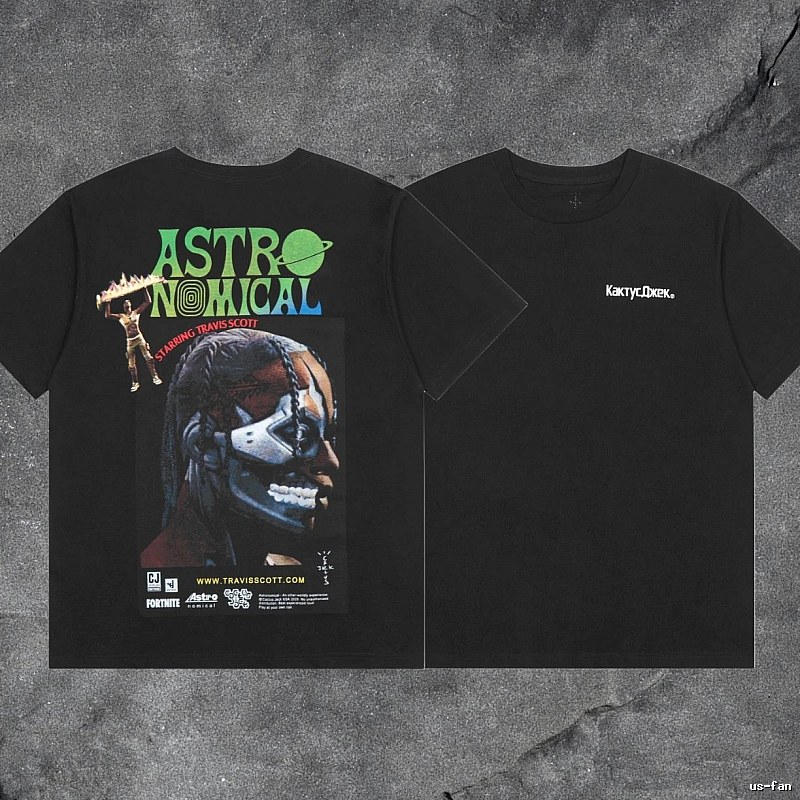 Denim Tears 2031-42 Black Graphic T-Shirt Clean Finish
