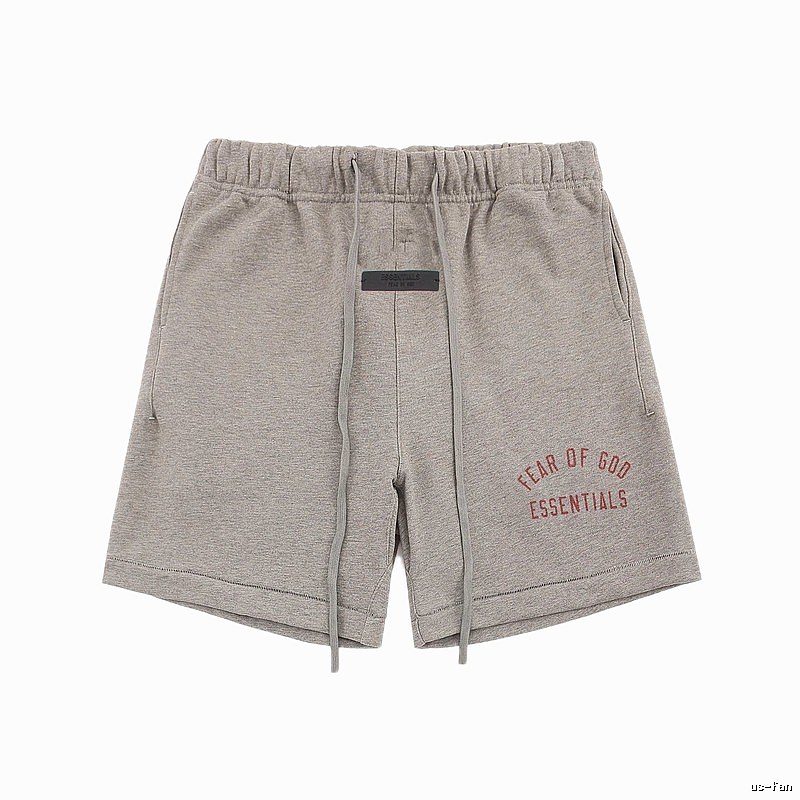 ESSENTIALS casual style grey shorts