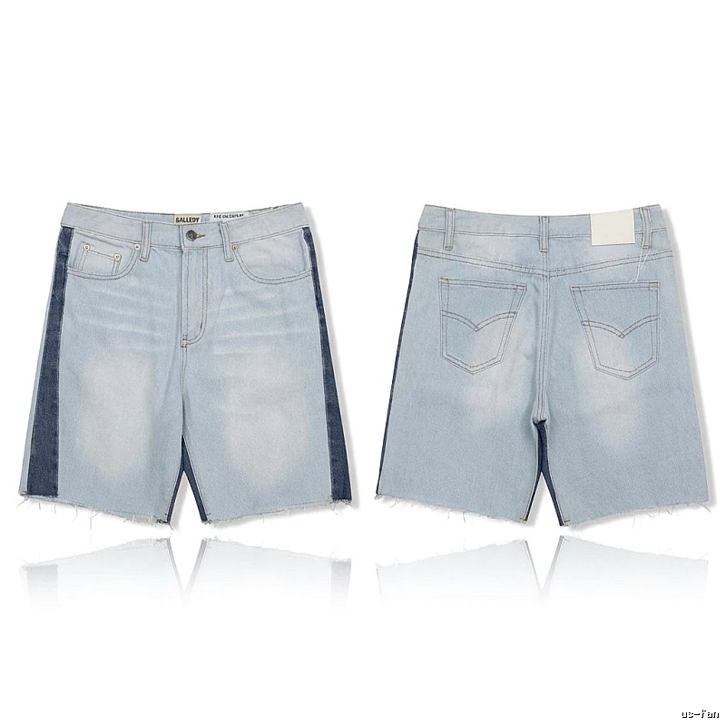 Gallery Dept denim-style light blue shorts