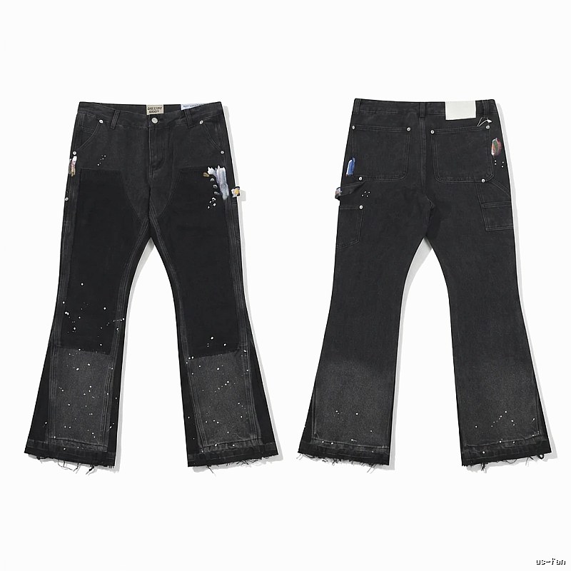 Gallery Dept Graffiti Style Black Jeans