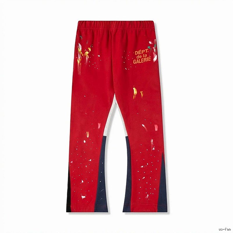 Gallery Dept graffiti-style red pants