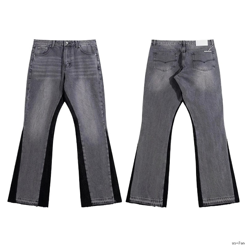 Gallery Dept patchwork grey-black jeans
