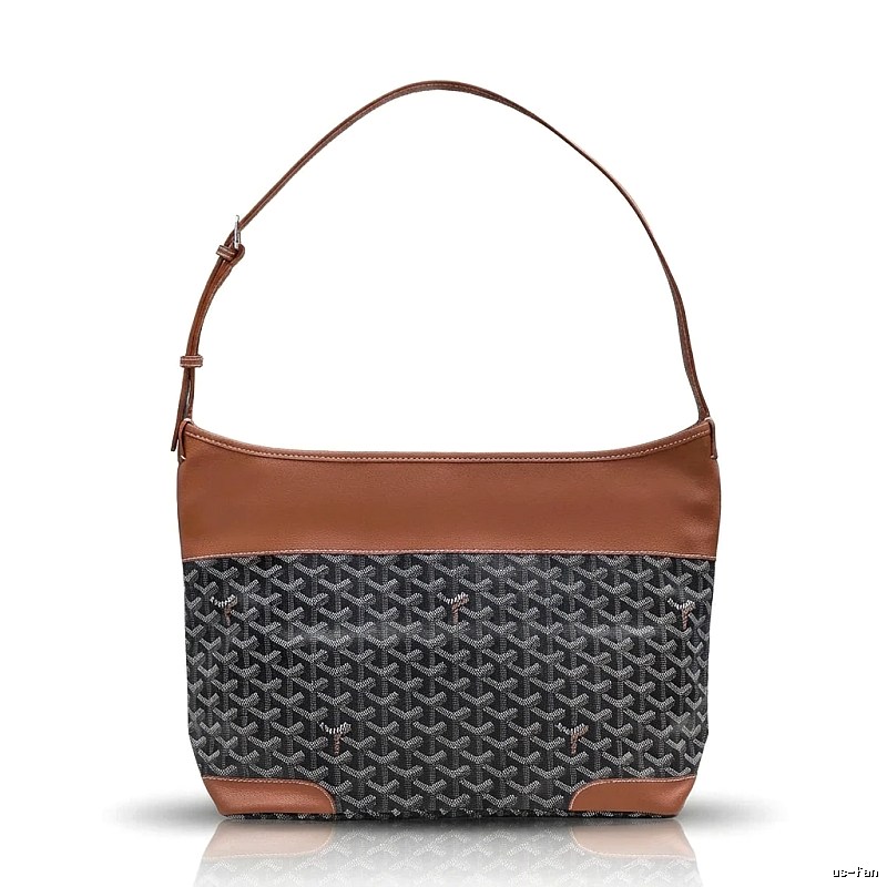 GOYARD Classic Vintage Brown and Black Bag