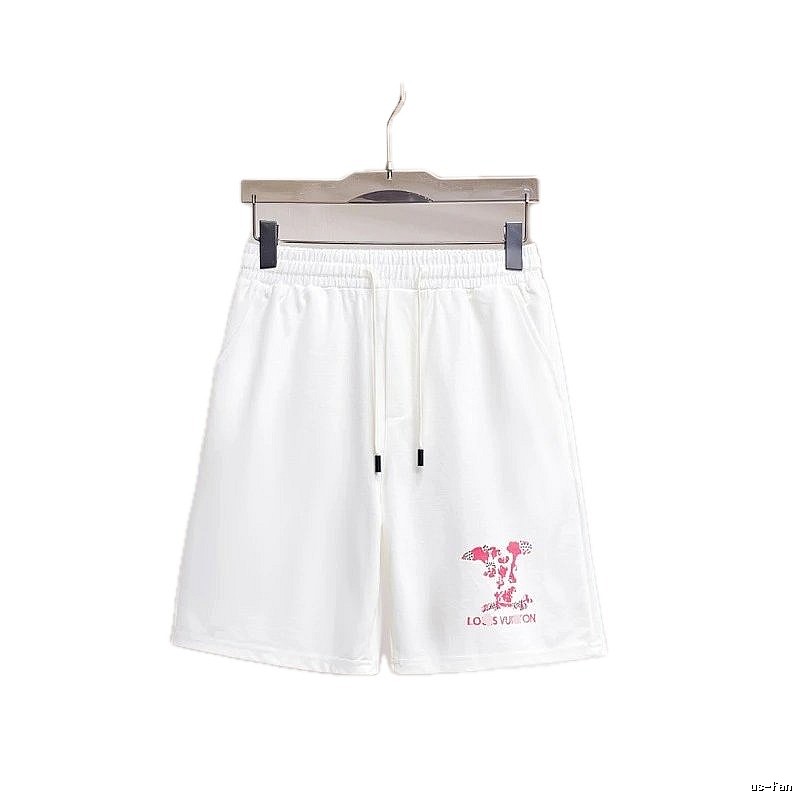 Louis Vuitton Printed Casual Style White Shorts