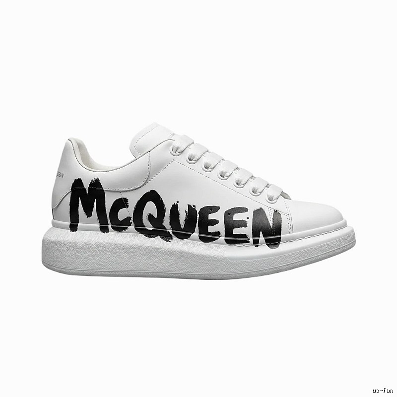 McQueen - printed casual - style white shoes