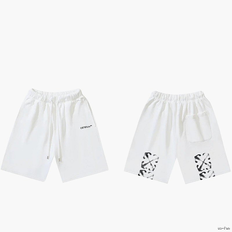 Off-White trendy and cool style white shorts
