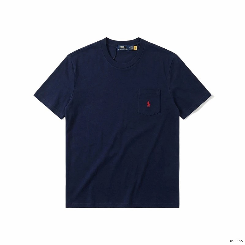 Ralph Lauren Polo simple navy blue T-shirt