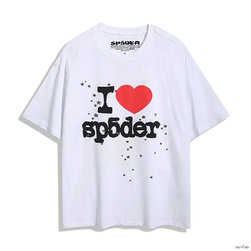 Sp5der Love Star Style White T-shirt