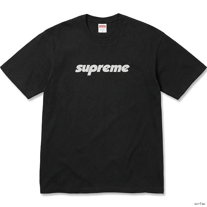 Supreme basic simple black T-shirt