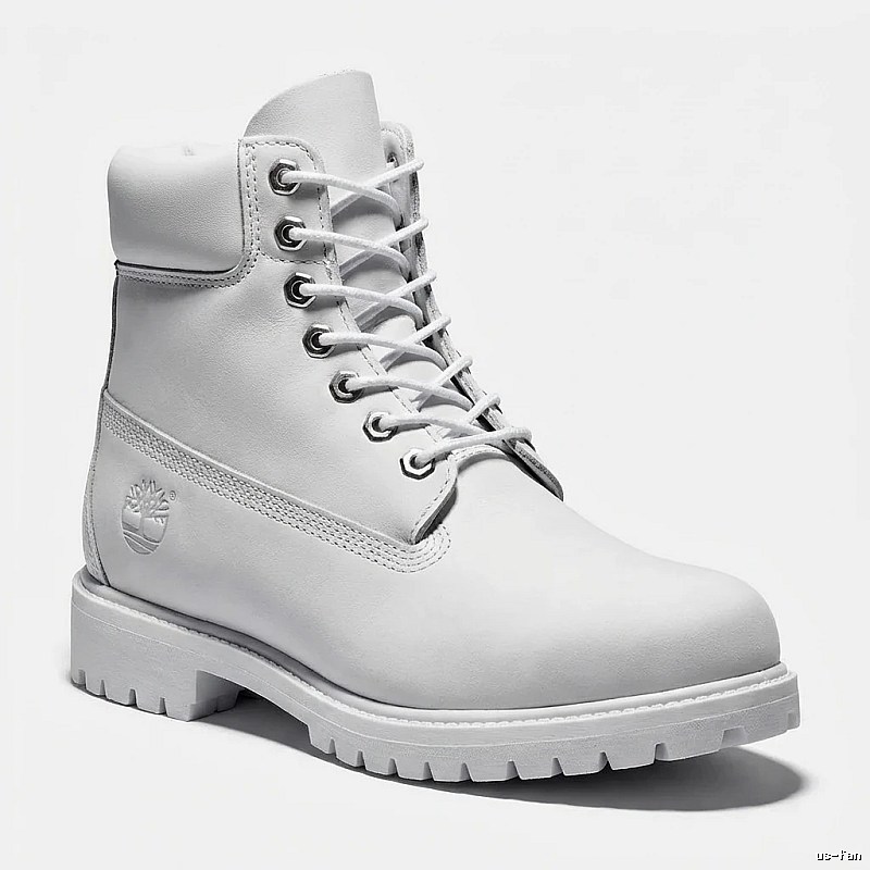 Timberland classic white work boots