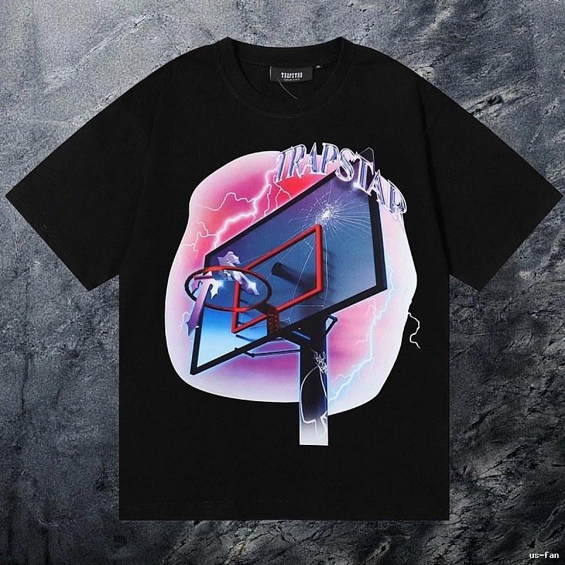 Trapstar Monogram Keys graphic T-shirt Black White Key for Layered Styling