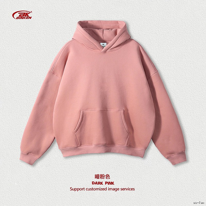 Weekend Pullover hoodie Navy Blank Kangaroo for Seasonal Looks